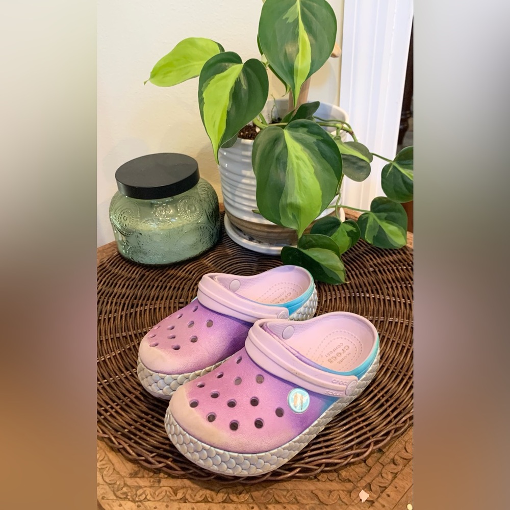 Girls Mermaid Crocs: Iconic Comfort